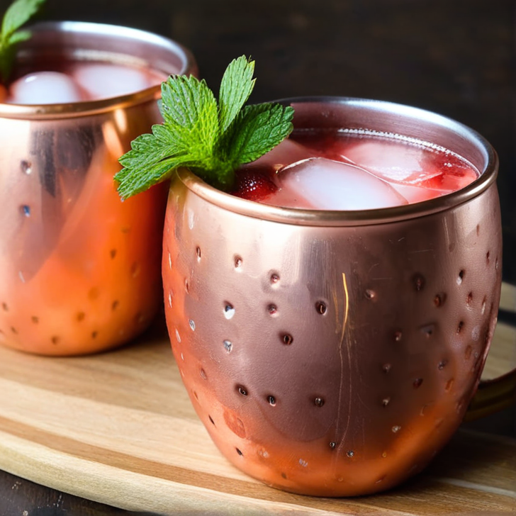 Strawberry/Apple/Blueberry Mule
